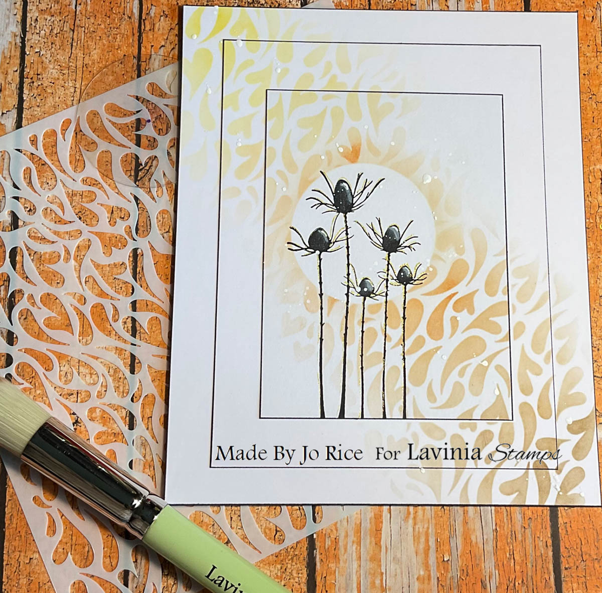 Lavinia Stencil Brush Series 9, 1 by Lavinia Stamps – Del Bello's