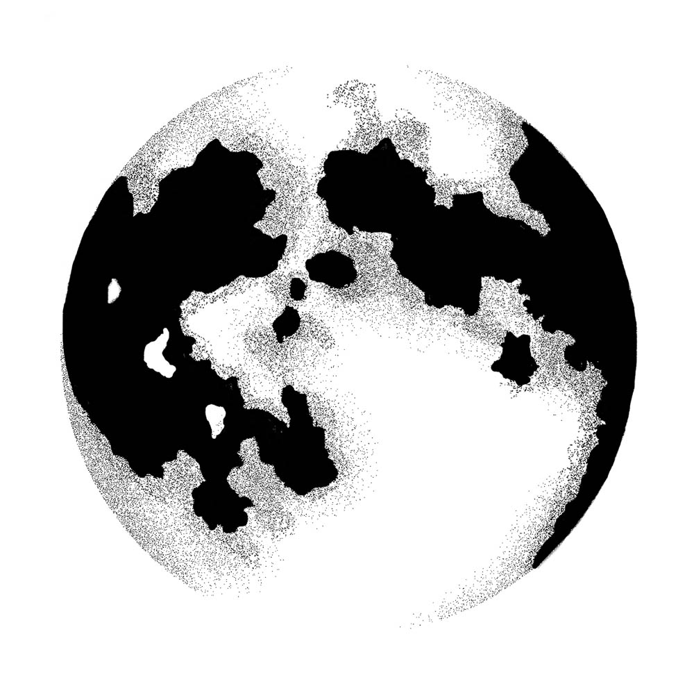 Moon Stamp