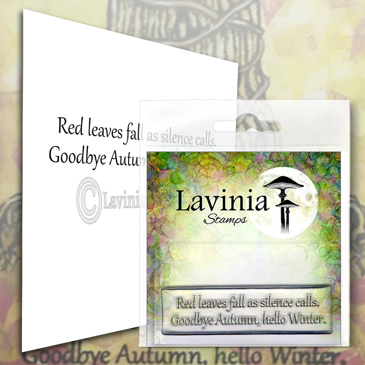 Red Leaves Stamp