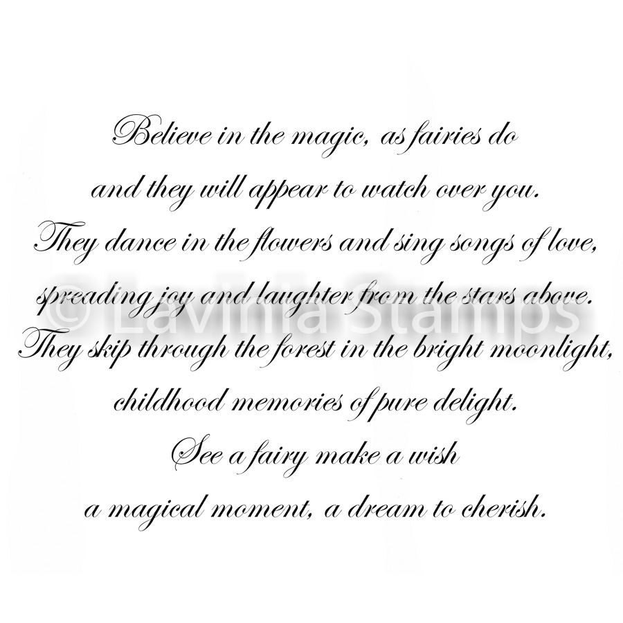 See a Fairy Make A Wish Stamp