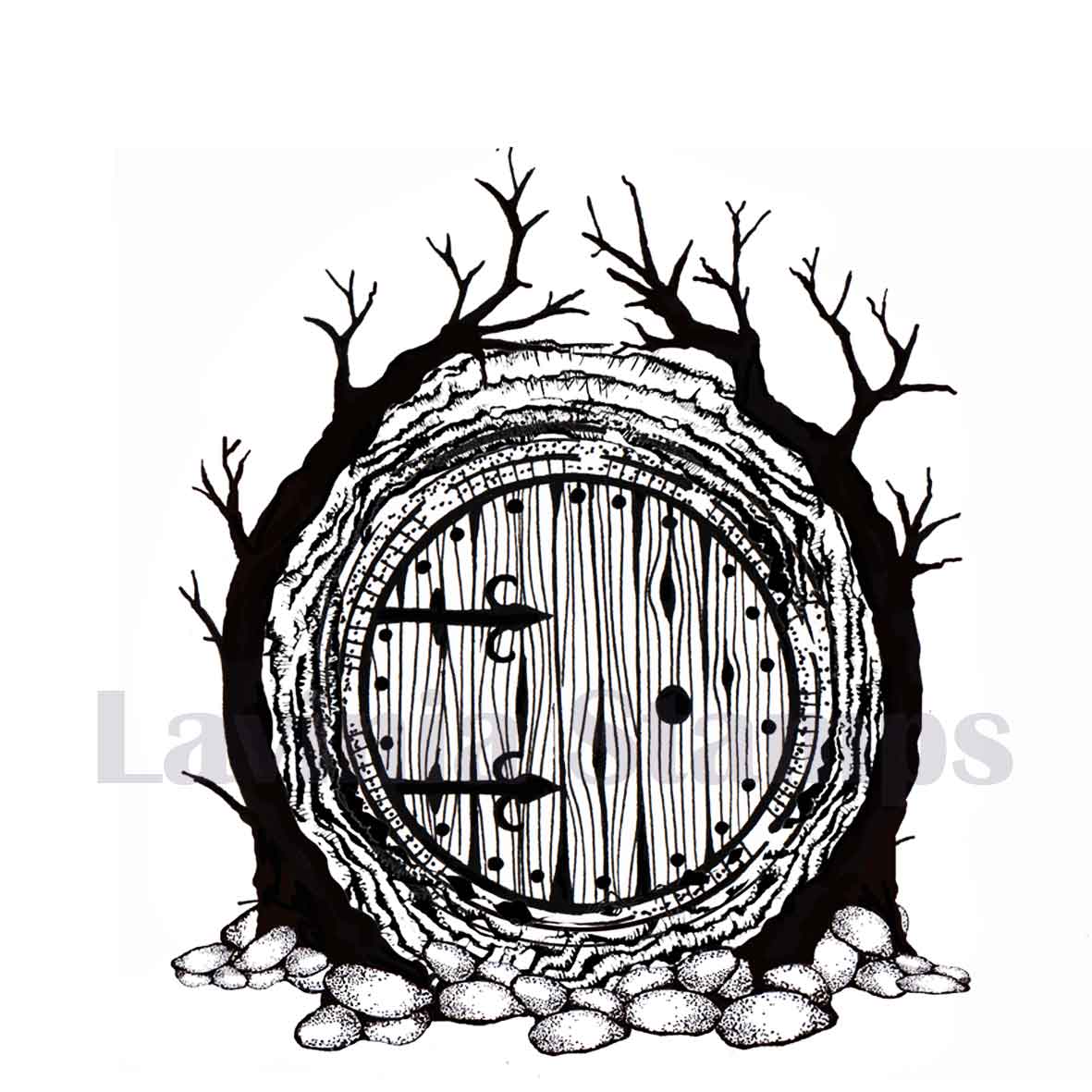 Hobbit Home Large Stamp