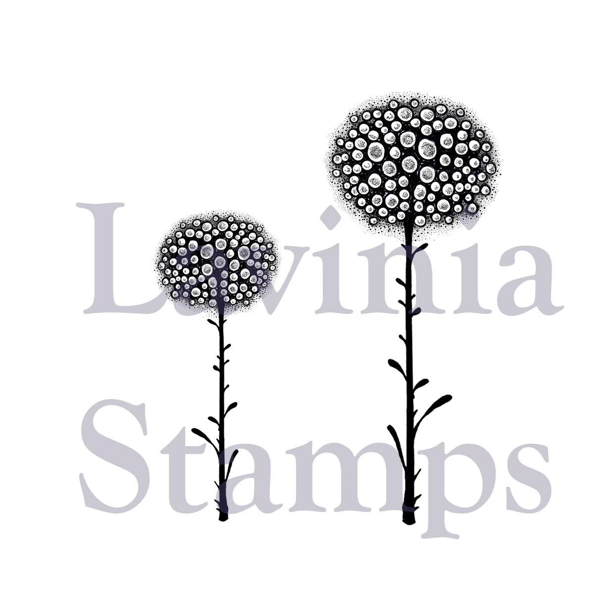Glow Flowers Stamp