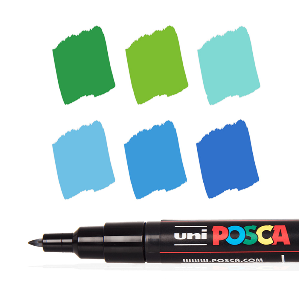 Posca Marker Pens Spring Collection