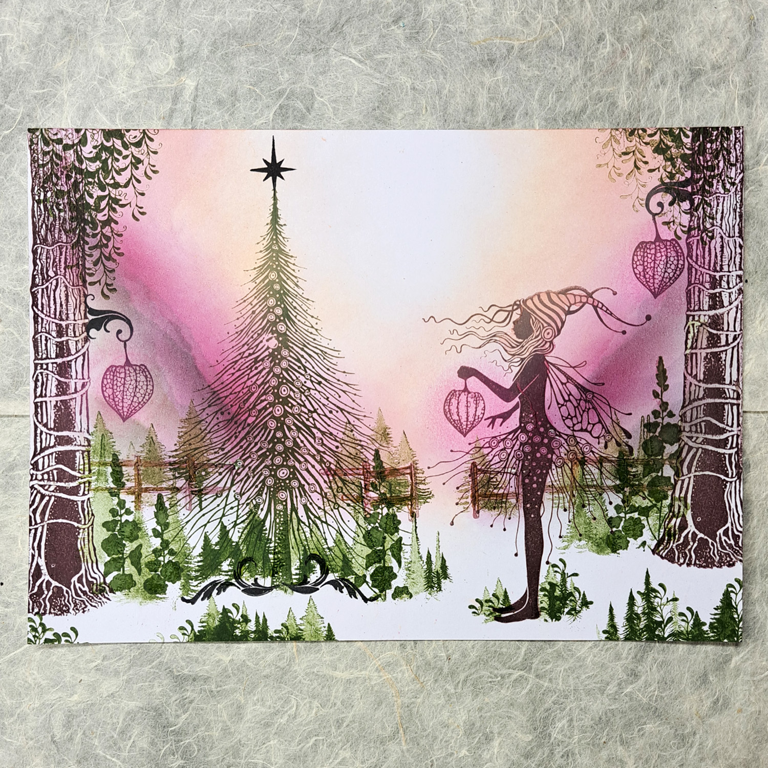 Lavinia Stamps - Snowflakes Small Stamp