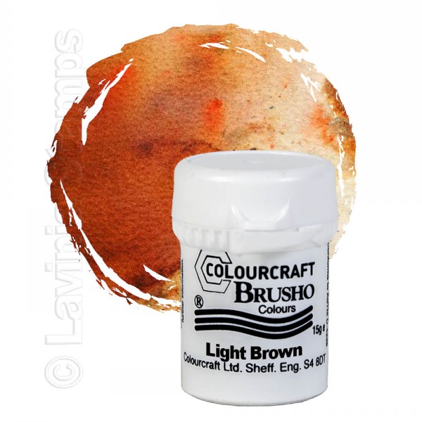 Brusho Inks – Light Brown