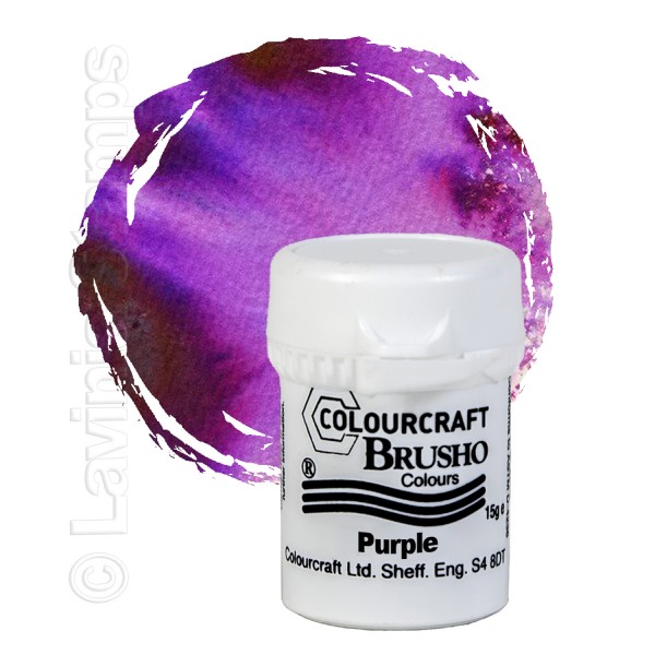 Brusho Inks – Purple