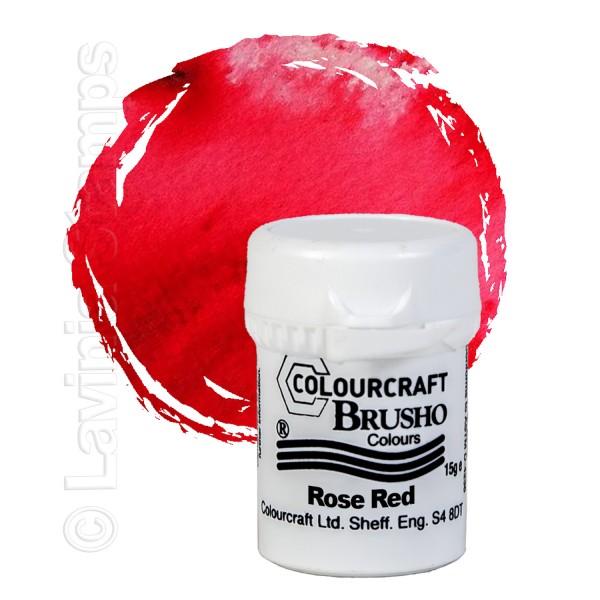 Brusho Inks – Rose Red