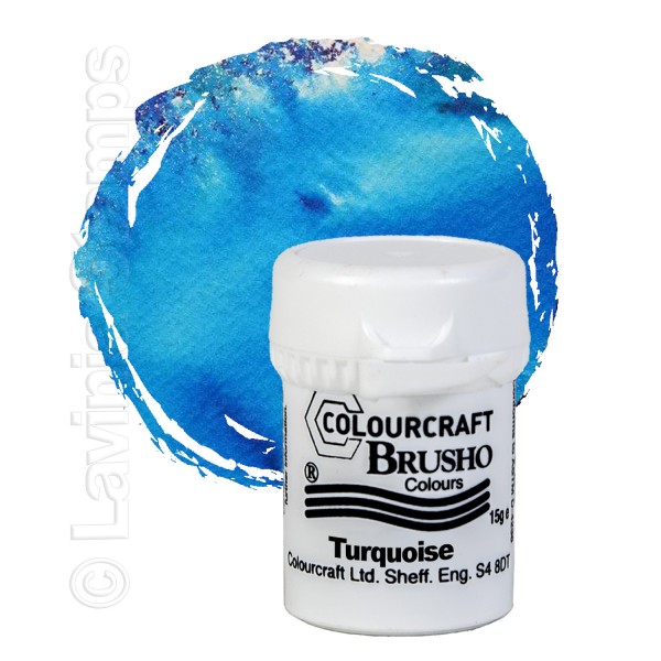 Brusho Inks – Turquoise