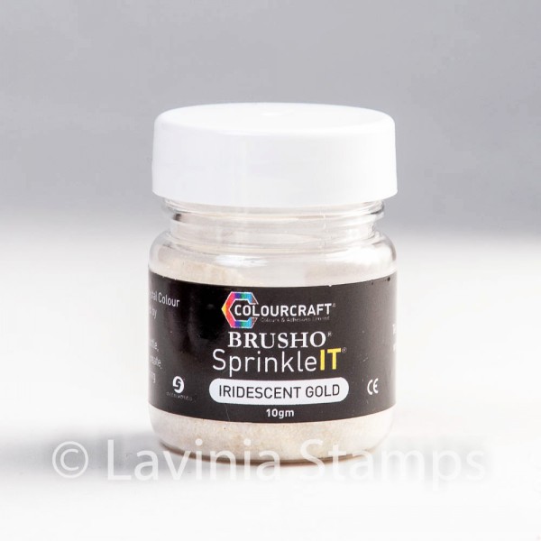 Brusho SprinkleIT Iridescent Gold