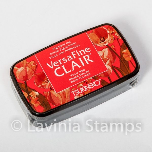 Versafine Clair Ink Pad – Tulip Red