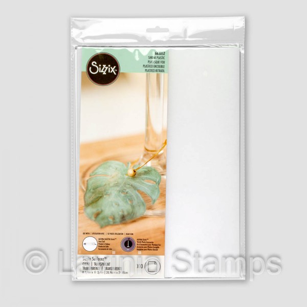 Sizzix Surfacez Clear Shrink Plastic