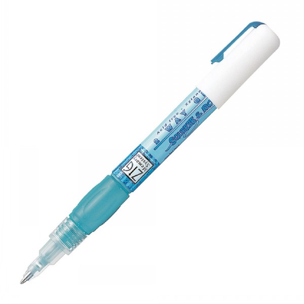 Kuretake Zig Squeeze and Roll 2 Way Glue Pen