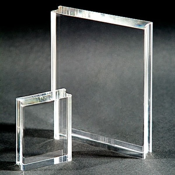 Acrylic Block – Small 50mm x 38mm x 15mm