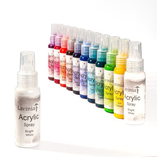 Acrylic Spray  Bright White