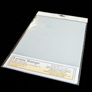 Inkjet Printable Acetate - Lavinia Stamps