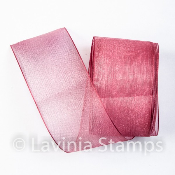 Organza Ribbon – Raspberry