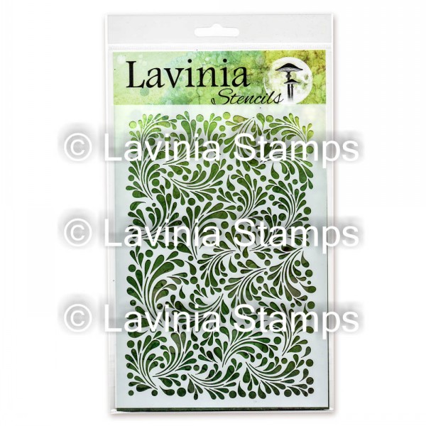 Feather Leaf – Lavinia Stencils