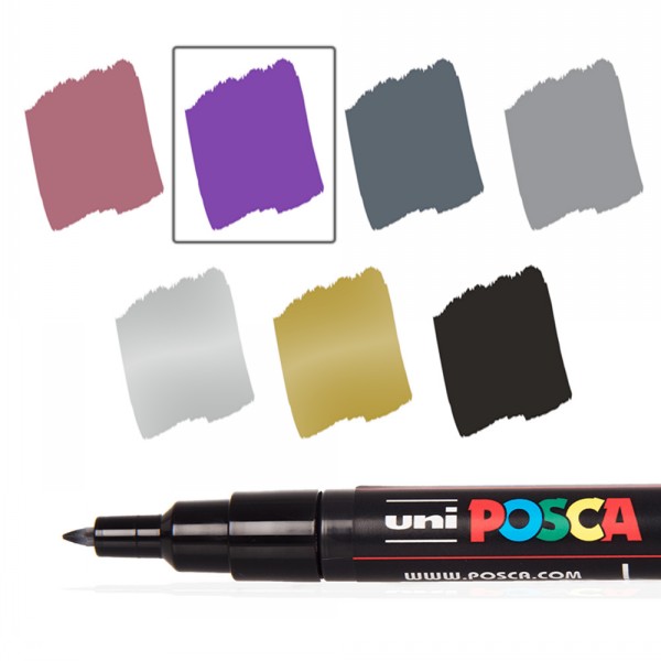 Posca Fine Tip Pens Winter Collection