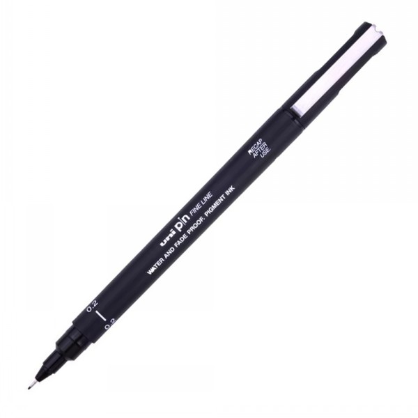 Uni-Pin Fine Line Pen Black