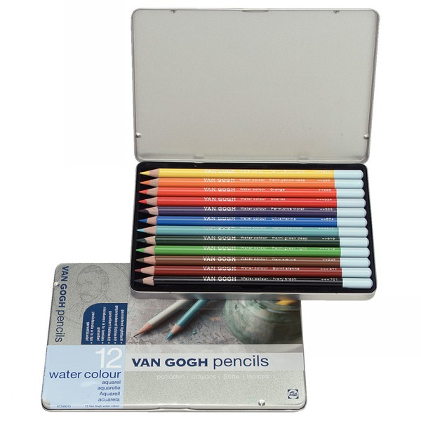 Van Gogh Watercolour Pencil Set | 12 Colours