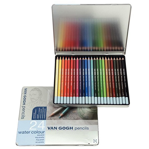 Van Gogh Watercolour Pencil Set | 24 Colours
