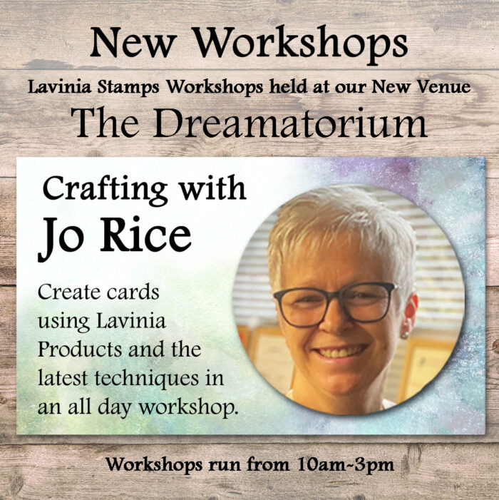 Sat 7th June 2025 - Crafting with Jo Rice - Sharing the Love of Lavinia
