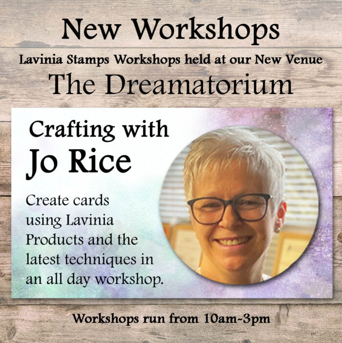 Sat 2nd August 2025 - Crafting with Jo Rice - Sharing the Love of Lavinia