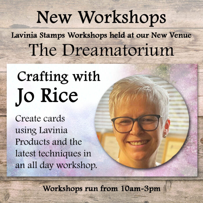 Sat 6th September 2025 - Crafting with Jo Rice - Sharing the Love of Lavinia