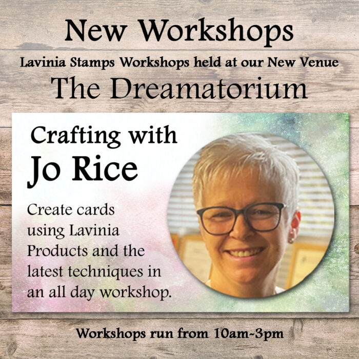 Sat 19th July 2025 - Crafting with Jo Rice - Sharing the Love of Lavinia