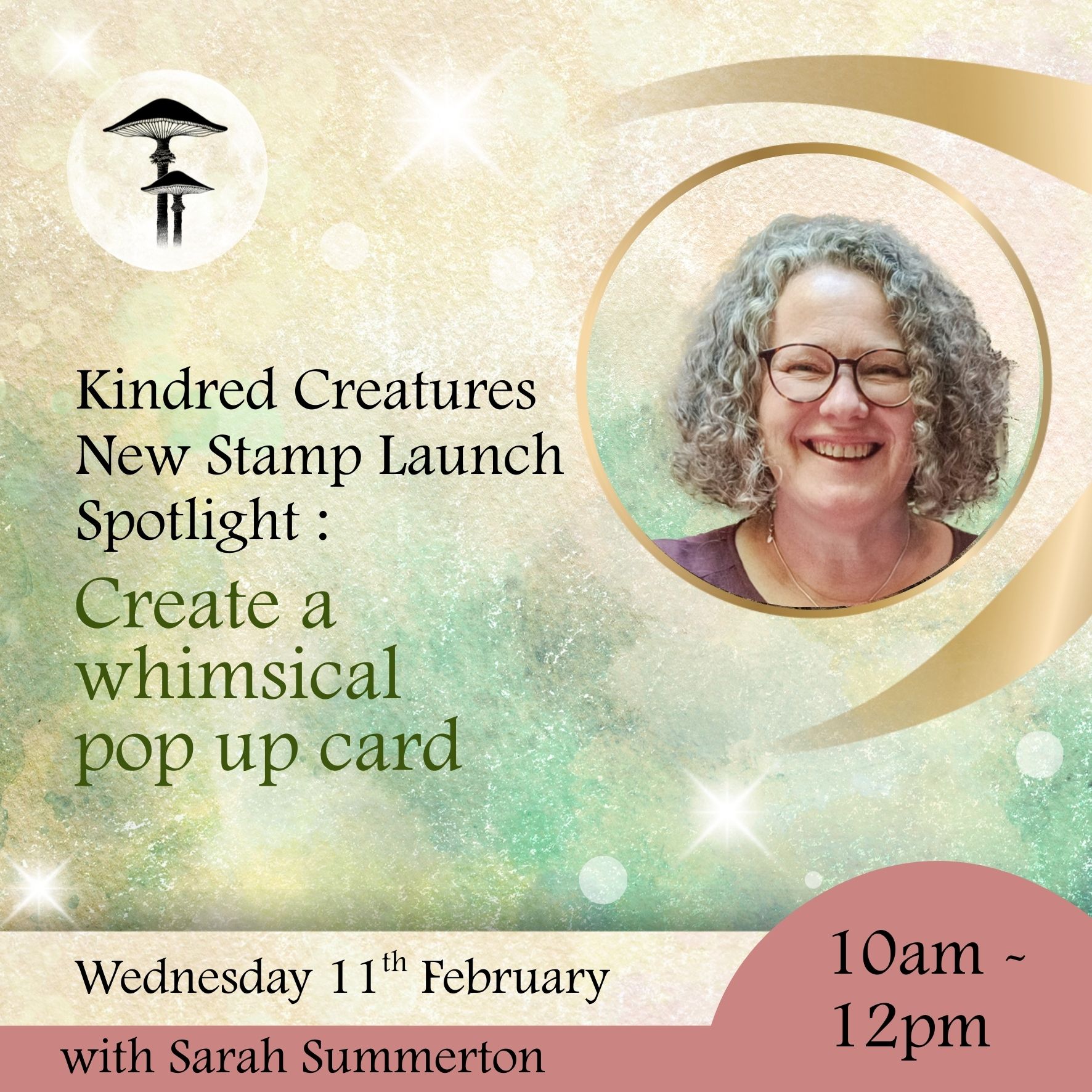 Kindred Creatures New Stamp Launch Spotlight : Create a whimsical pop up card
