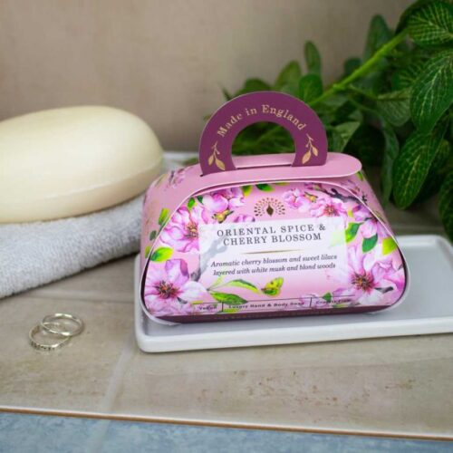 Oriental Spice & Cherry Blossom Giftbox Bath Soap