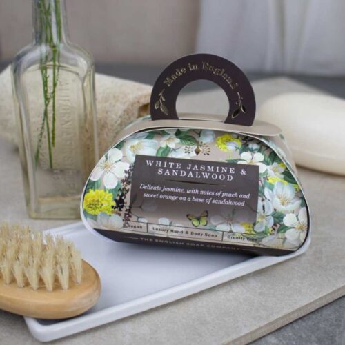 White Jasmine & Sandalwood Giftbox Bath Soap