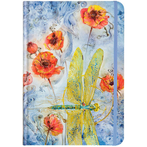 Indigo Dragonfly Small Journal 1