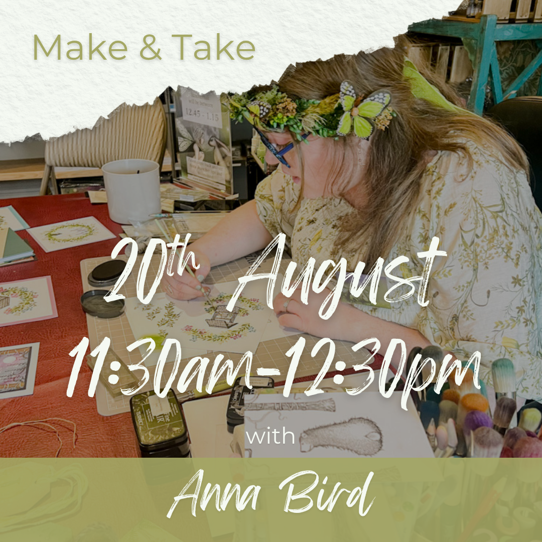 Craft Make & Take, Thursday 20th August, 11:30 - 12:30