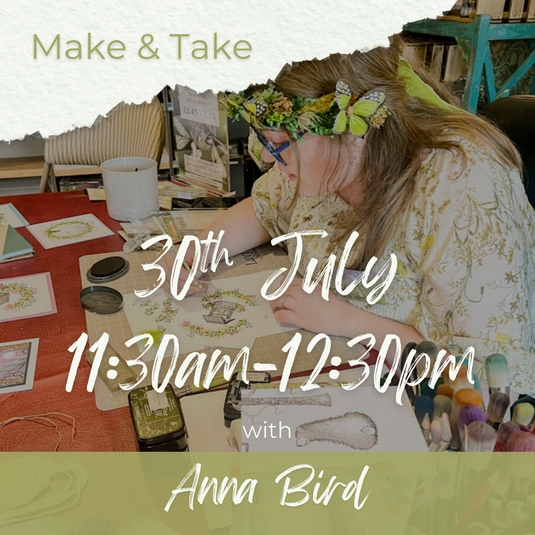 Craft Make & Take, Thursday 30th July, 11:30 - 12:30