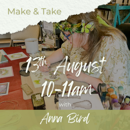 Craft Make & Take, Thursday 13th August, 10am - 11am