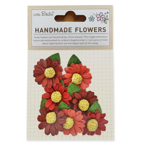 Handmade Flowers Diara Ruby Aura 7 Pack