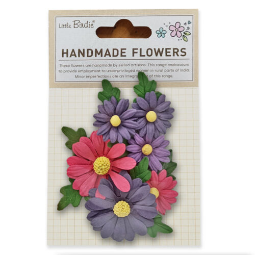 Handmade Flowers Anya Mangenta Orchid 6 Pack