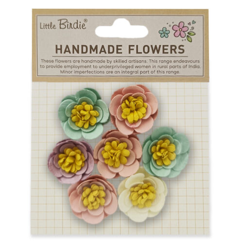 Handmade Flowers Cleo Fairy Garden 7 Pack