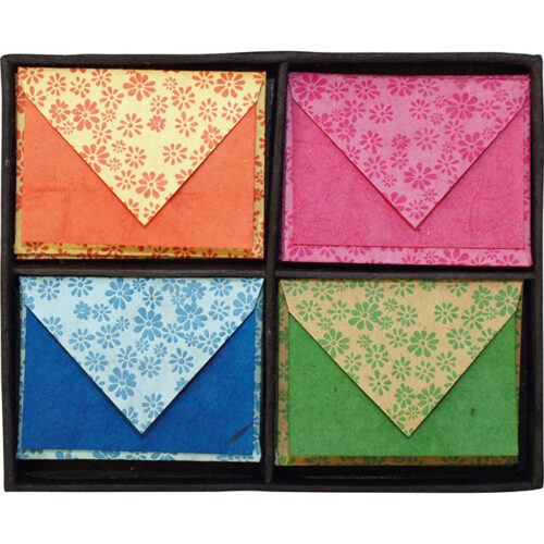 Box of 26 Cards and Envelopes Pastel Blossoms