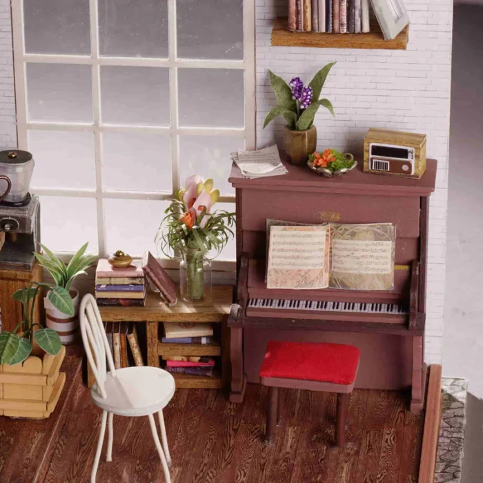 Simon's Coffee Mini Room Model Kit 4