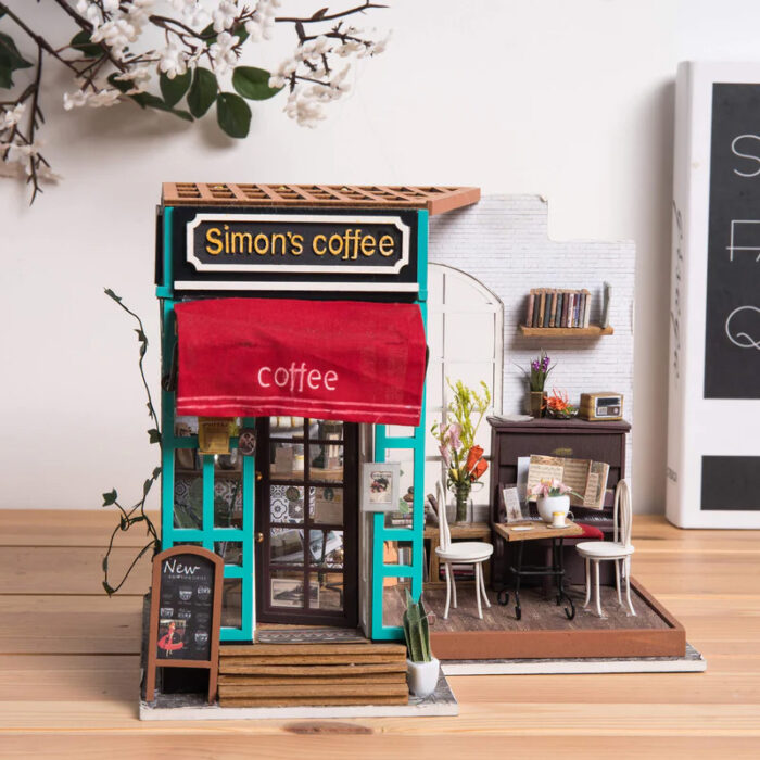 Simon's Coffee Mini Room Model Kit 7