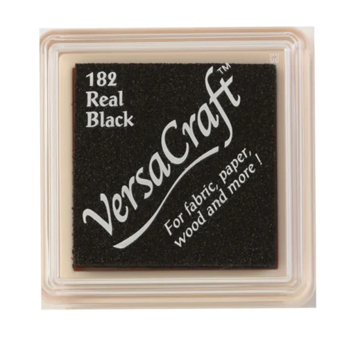 Versa Craft Small Ink Pad Real Black