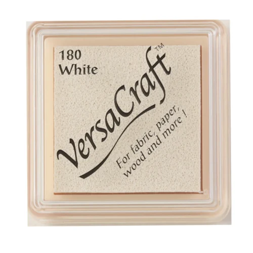 Versa Craft Small Ink Pad White