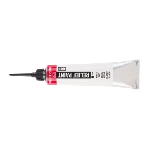 Amsterdam Relief Paint Tube 20ml White 1