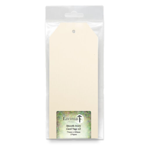 Lavinia Stamps Smooth Ivory Card Tags 75x180 1