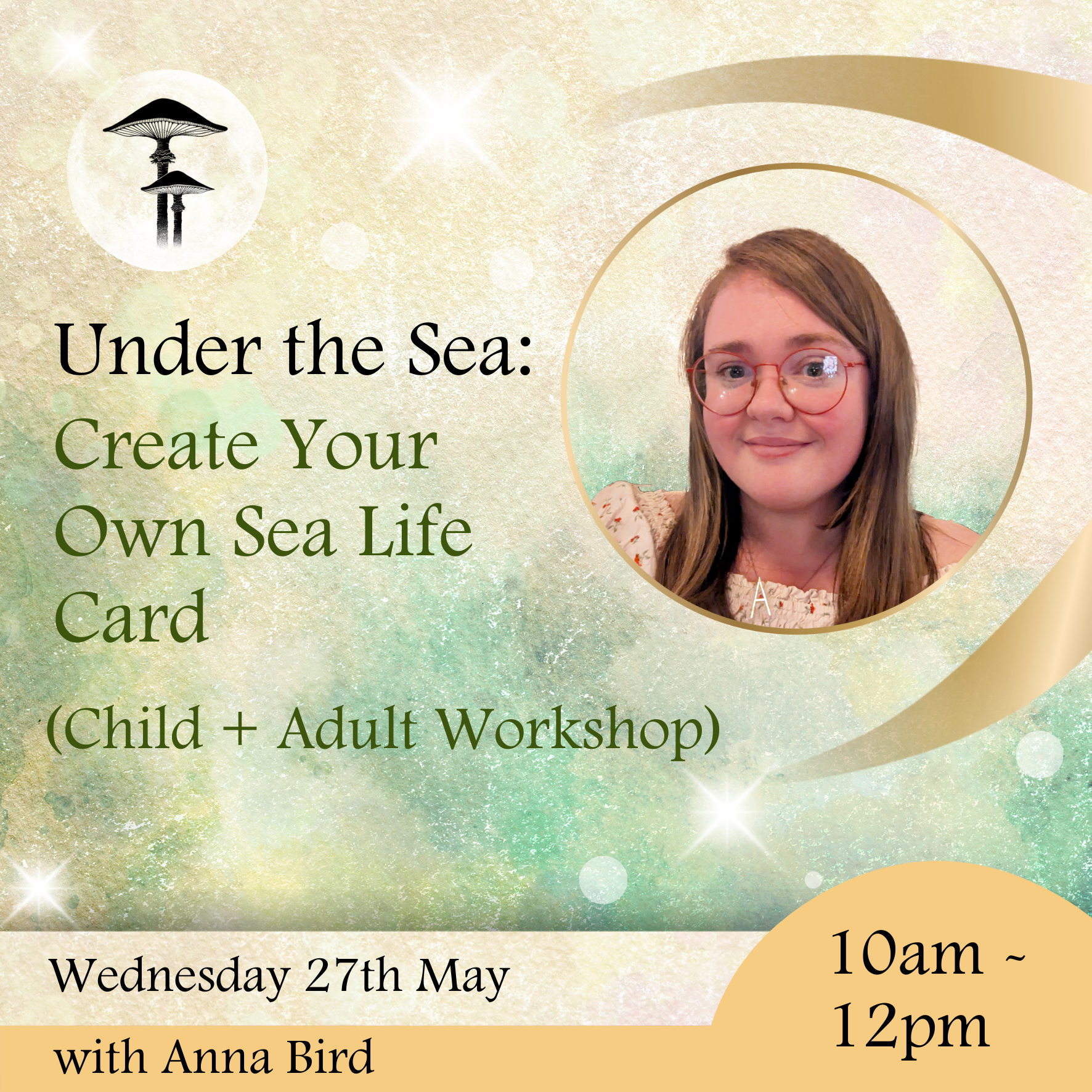 Under the Sea : Create Your Own Sea Life Card (Child + Adult Workshop)