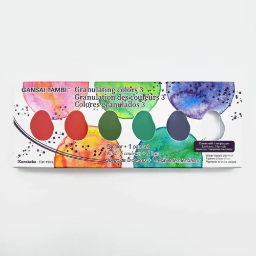 Kuretake Gansai Tambi Granulating Colours No. 3 Set