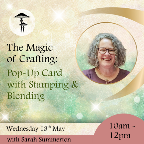 The Magic of Crafting : Pop-Up Card with Stamping & Blending
