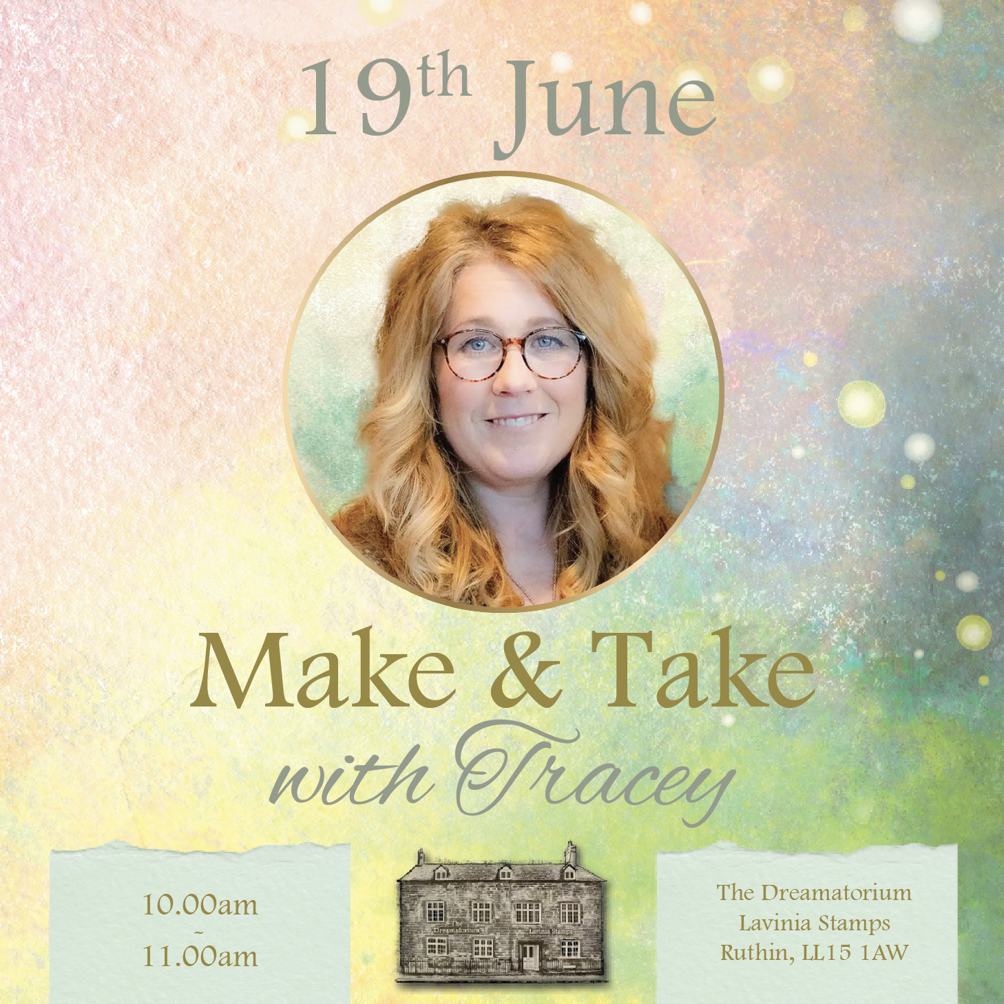 Make & Take Craft Session with Tracey at The Dreamatorium, Friday 10am-11am